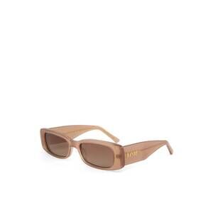 NEW BANBÉ women's kylie sunglasses in amber-amber fade